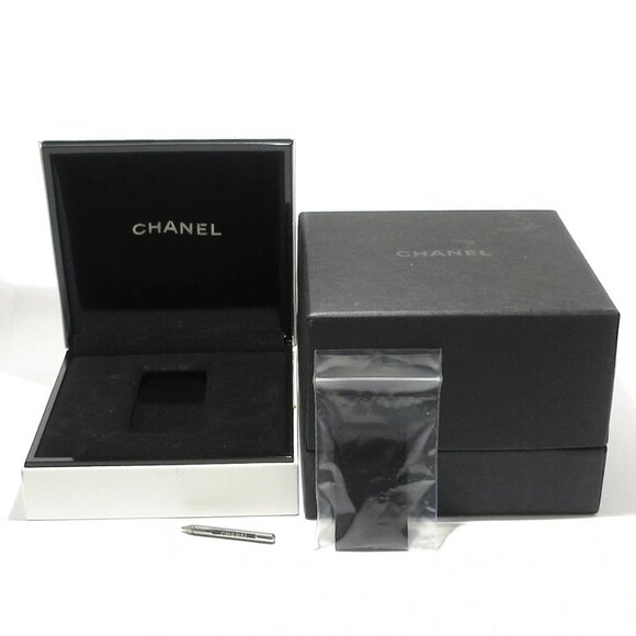 Auth CHANEL Chocolat H0934 Silver Women's Wrist Watch - Picture 10 of 10